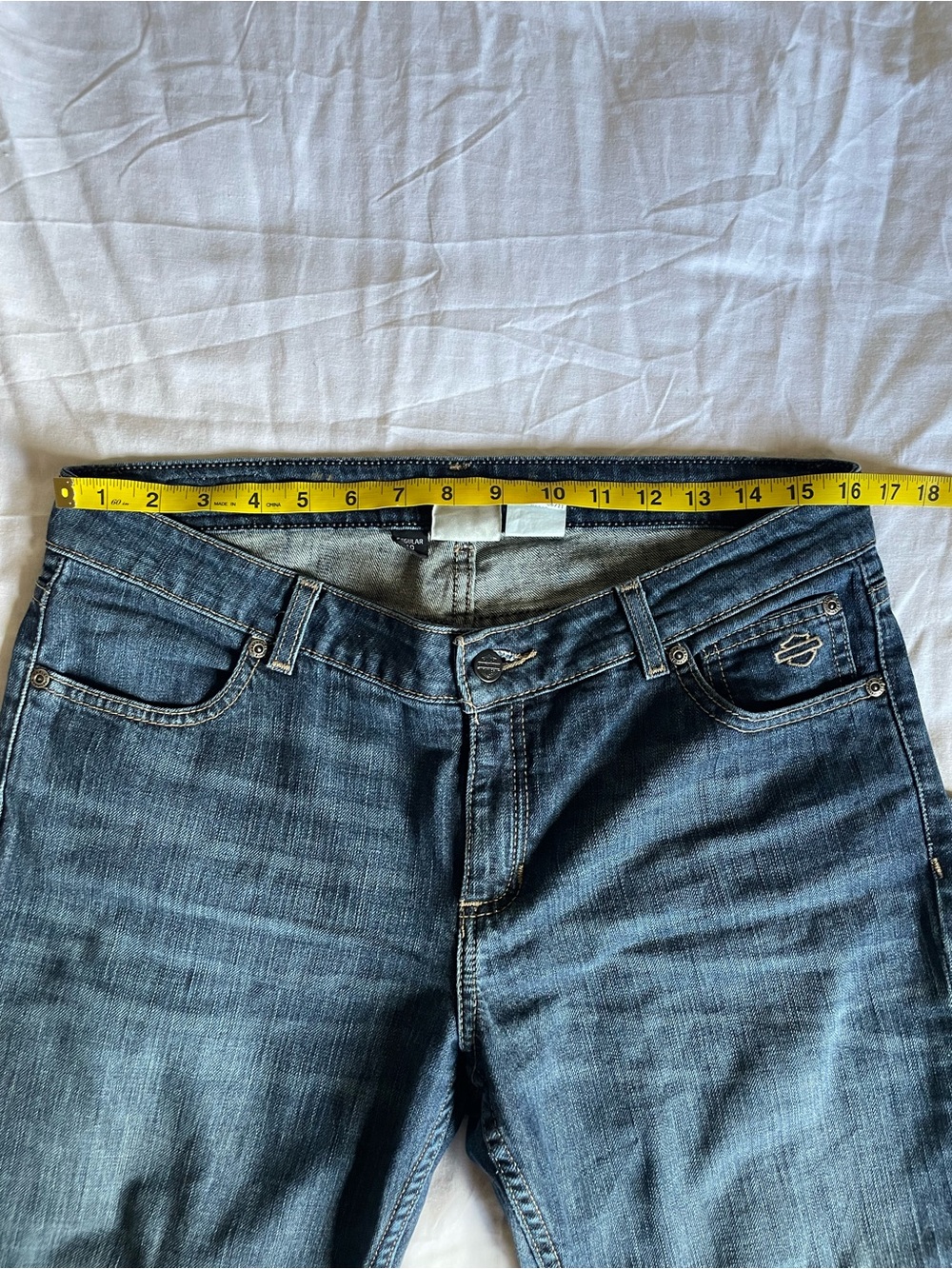 Harley Davidson Mid/Low Rise Jeans - Picture 2 of 9